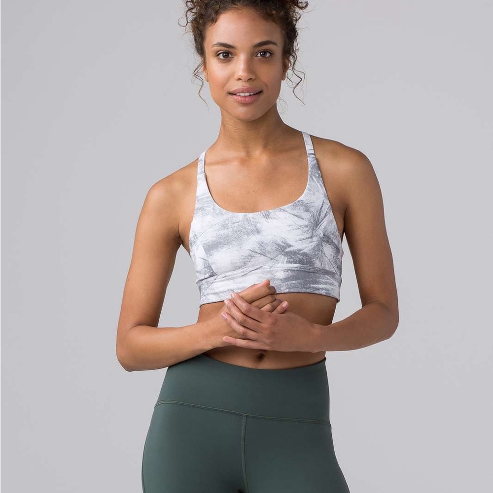 Lululemon Train Times Bra in Breeze by White Light Cast